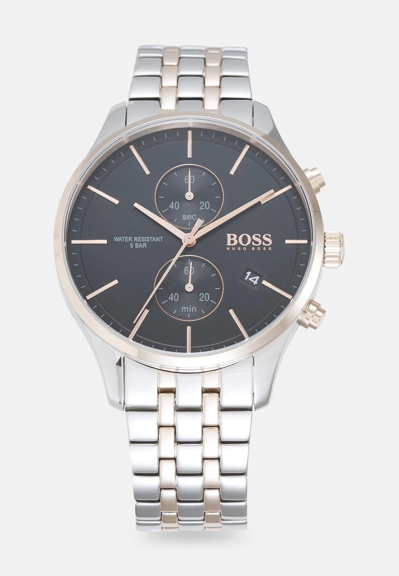 BOSS ASSOCIATE - Cronógrafo - Silver-coloured/black, Hombre 1 BOSS ASSOCIATE - Cronógrafo - Silver-coloured/black, Hombre