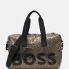 BOSS HOLDALL UNISEX - Bolsa De Viaje - Gold-coloured, Unisexo