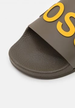 BOSS BAY UNISEX - Chanclas De Baño - Dark Green, Unisexo -Outlet BOSS Tienda 48a5fddb54c142b4afdf28a473c54cc0