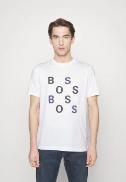 BOSS TESSLER - Camiseta Estampada - White, Hombre