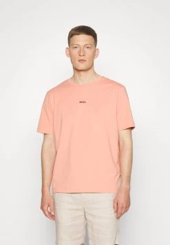 BOSS Camiseta Básica - Light/pastel Red, Hombre
