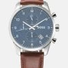 BOSS SKYMASTER - Reloj - Brown/silver Blue, Hombre