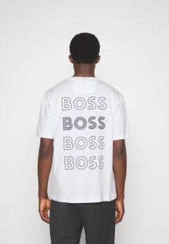 BOSS TEEOS - Camiseta Estampada - White, Hombre -Outlet BOSS Tienda 4aed2af6ee33465f958eceb8b49301f6