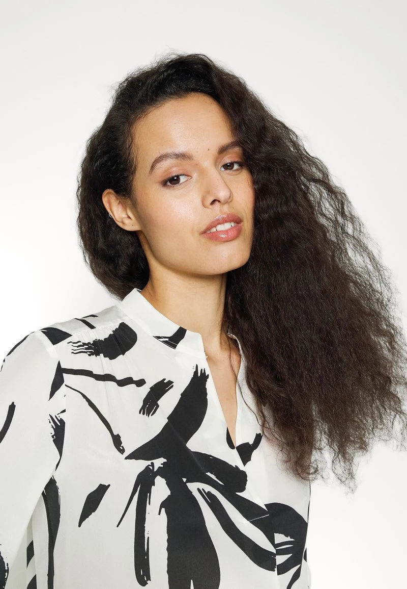 BOSS BANORA - Blusa - White/black, Mujer 4 BOSS BANORA - Blusa - White/black, Mujer - Imagen 4