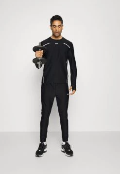 BOSS SALBO GYM - Camiseta De Manga Larga - Black, Hombre -Outlet BOSS Tienda 4b456770591f44e486c8fe7856e9fe8a