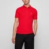 BOSS PASSENGER - Polo - Red, Hombre
