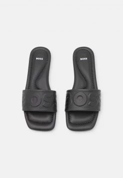 BOSS ADDISON SLIDE - Sandalias Planas - Black, Mujer 11 BOSS ADDISON SLIDE - Sandalias Planas - Black, Mujer -Outlet BOSS Tienda 4e6a43118df84db9bdfd4a67c94f3813