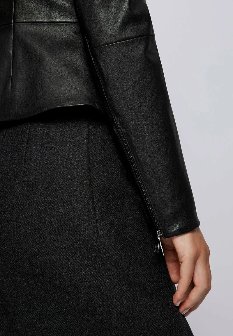BOSS SANOA - Chaqueta De Cuero - Black, Mujer 5 BOSS SANOA - Chaqueta De Cuero - Black, Mujer - Imagen 5