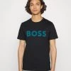 BOSS Thinking - Camiseta Estampada - Black, Hombre