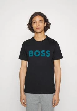BOSS Thinking - Camiseta Estampada - Black, Hombre