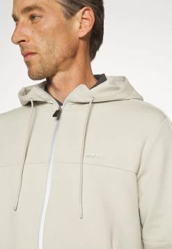 BOSS SAGGY - Sudadera Con Cremallera - Light Beige, Hombre -Outlet BOSS Tienda 4f649a75d06947bdb2118b26b19df26c