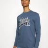 BOSS X RUSSELL ATHLETIC - Camiseta De Manga Larga - Bright Blue, Hombre