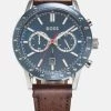 BOSS ALLURE - Reloj - Brown/silver-coloured/blue, Hombre