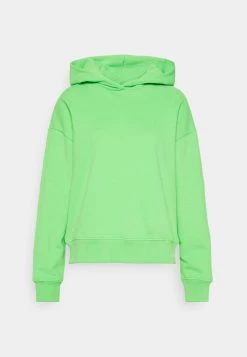 BOSS ECAISY - Jersey Con Capucha - Bright Green, Mujer