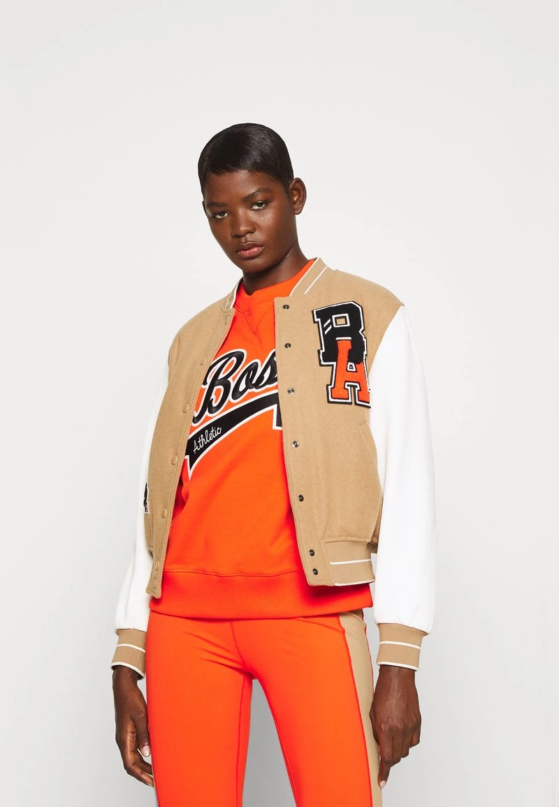 Boss X Russell Athletic ERAISA - Sudadera - Orange, Mujer 4 Boss X Russell Athletic ERAISA - Sudadera - Orange, Mujer - Imagen 4