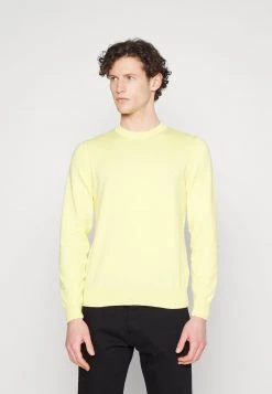 BOSS PACAS - Jersey De Punto - Light/pastel Yellow, Hombre