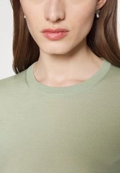 BOSS FALYSSIA - Camiseta Básica - Light Pastel Green, Mujer -Outlet BOSS Tienda 5744478e5bc9498a8fc006737619cadf