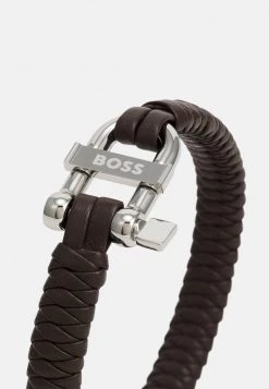 BOSS SAILING - Pulsera - Brown/silver-coloured, Hombre -Outlet BOSS Tienda 5757540545c74028967de0a7422f2740