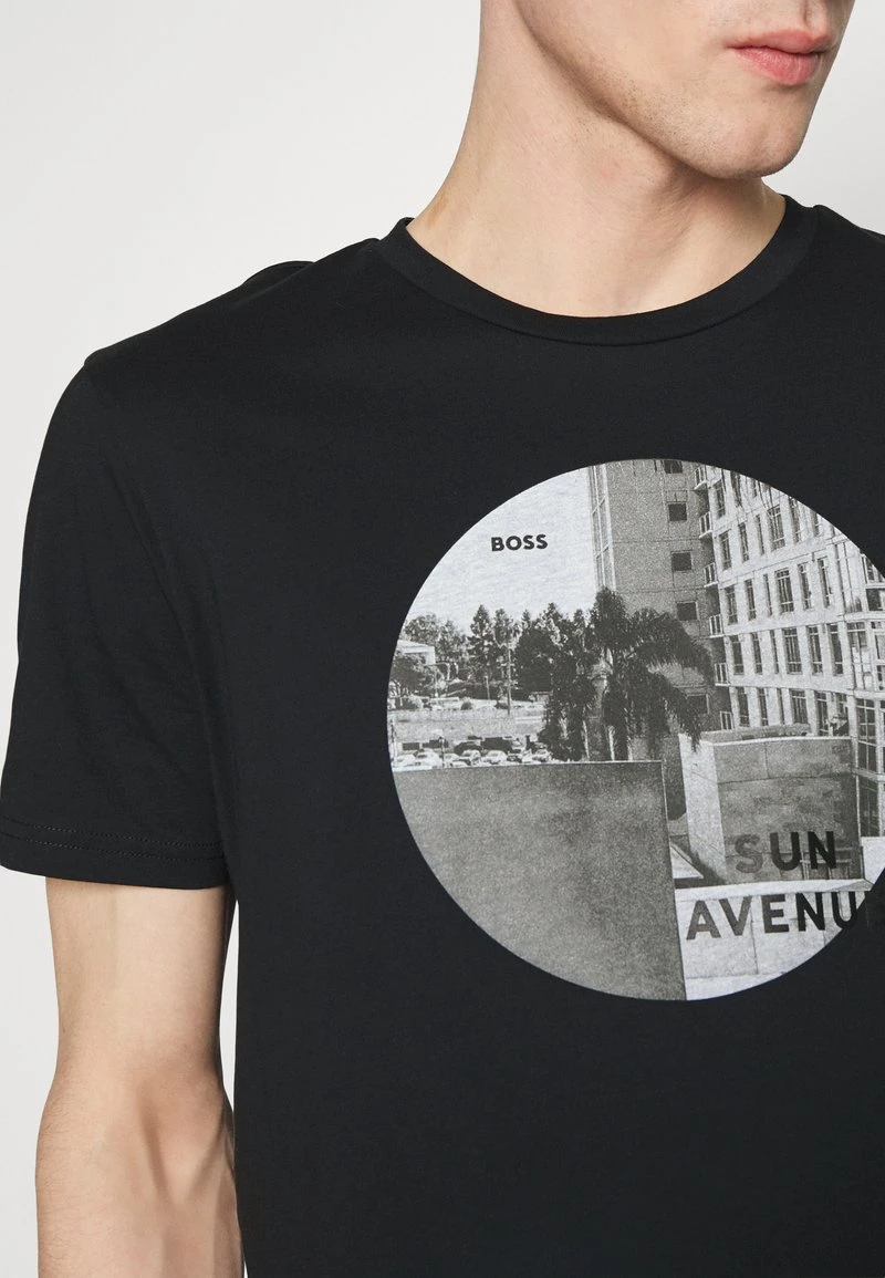 BOSS THINKING - Camiseta Estampada - Black, Hombre 6 BOSS THINKING - Camiseta Estampada - Black, Hombre - Imagen 6