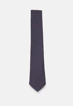 BOSS TIE - Corbata - Dark Blue, Hombre