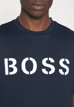 BOSS TETRY - Camiseta Estampada - Dark Blue, Hombre -Outlet BOSS Tienda 5a99f84263ad4f138a494e0b785fdaf2