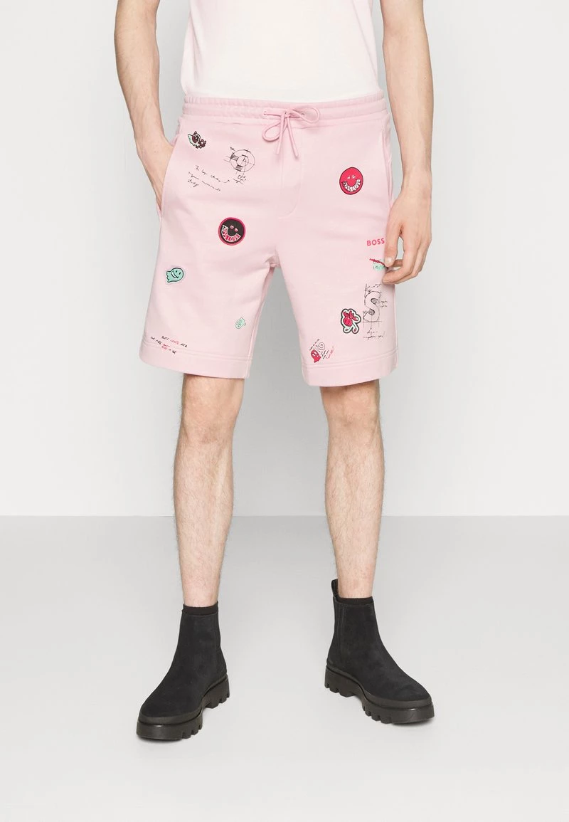 BOSS HOVERART - Shorts - Light Pastel Pink, Hombre 1 BOSS HOVERART - Shorts - Light Pastel Pink, Hombre