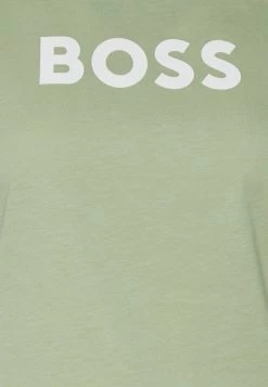 BOSS ELOGO - Camiseta Estampada - Light/pastel Green, Mujer -Outlet BOSS Tienda 5b5387e3f7d847869c34c4237f430525