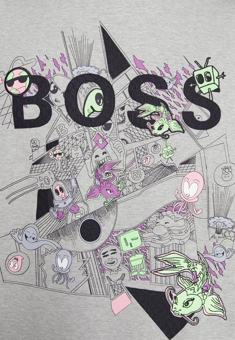 BOSS SALBO LOTUS - Sudadera - Light/pastel Grey, Hombre 7 BOSS SALBO LOTUS - Sudadera - Light/pastel Grey, Hombre - Imagen 7