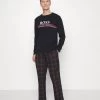 BOSS URBAN LONG - Pijama - Black, Hombre