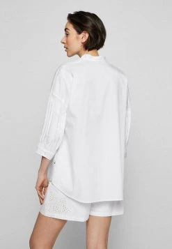 BOSS BESMOA - Camisa - White, Mujer -Outlet BOSS Tienda 60d6062daf1042ceb8a631b7b42b7ec7