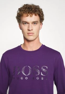 BOSS TOGN - Camiseta De Manga Larga - Dark Purple, Hombre -Outlet BOSS Tienda 611969b092db4c70bca75526aaea6353
