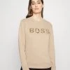 C ELABOSS - Sudadera - Open Beige, Mujer