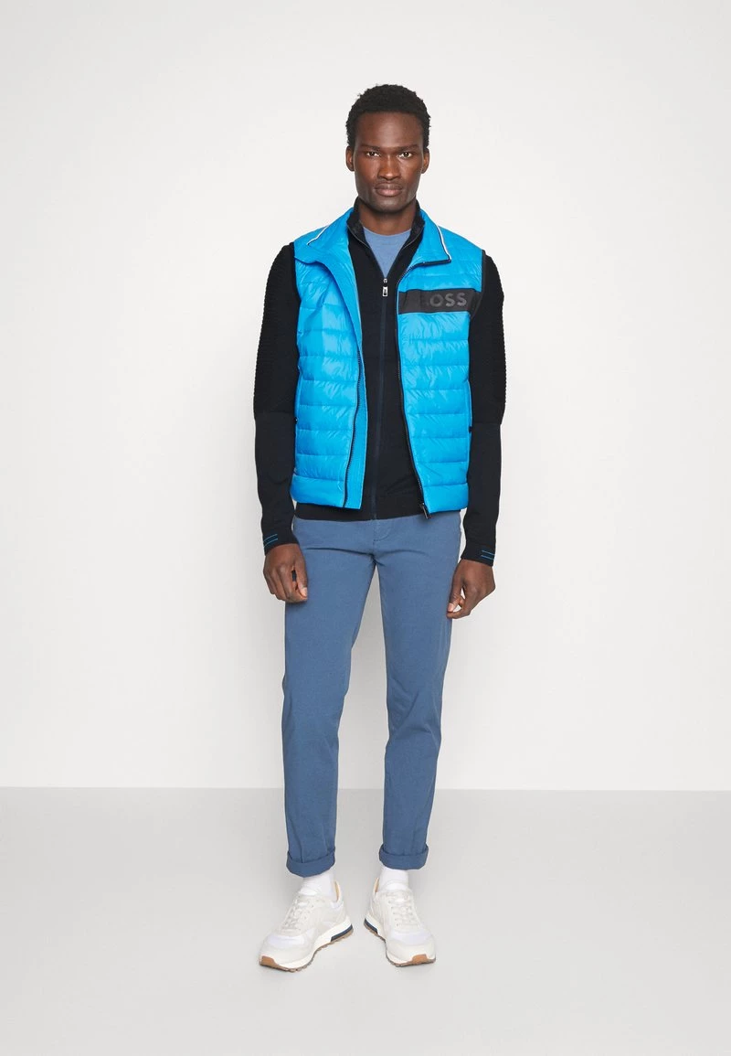 BOSS ZODIR - Sudadera Con Cremallera - Dark Blue, Hombre 2 BOSS ZODIR - Sudadera Con Cremallera - Dark Blue, Hombre - Imagen 2