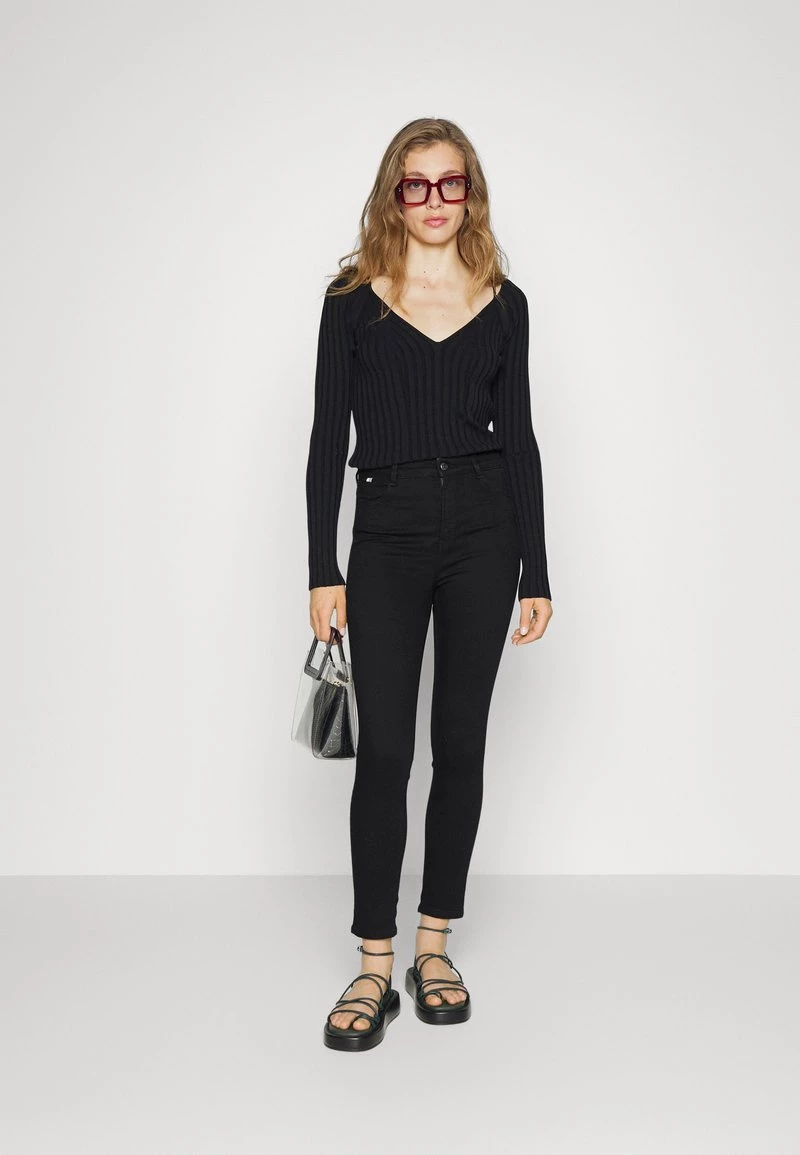 BOSS CROP - Vaqueros Pitillo - Black, Mujer 2 BOSS CROP - Vaqueros Pitillo - Black, Mujer - Imagen 2