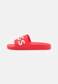 BOSS BAY IT SLID UNISEX - Chanclas De Baño - Bright Red, Unisexo