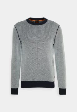 BOSS ANTAROLO - Jersey De Punto - Dark Blue, Hombre -Outlet BOSS Tienda 65b7c078a1334dc38aaeb780c47b50fc