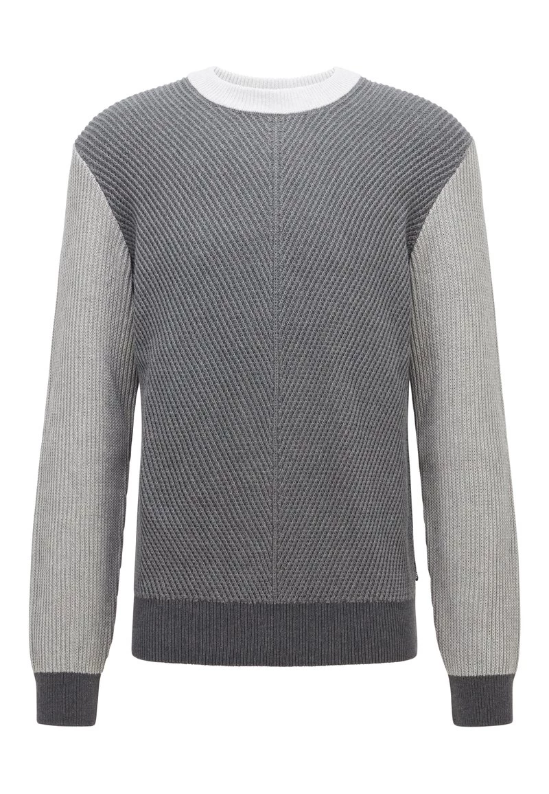 BOSS URAMBO - Jersey De Punto - Medium Grey, Hombre 5 BOSS URAMBO - Jersey De Punto - Medium Grey, Hombre - Imagen 5