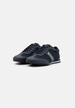BOSS RUSHAM - Zapatillas - Dark Blue, Hombre -Outlet BOSS Tienda 673fec79659b43ec8fd26592c2fb825c