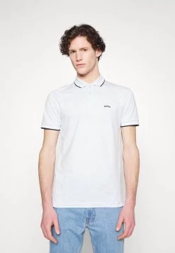 BOSS PAUL CURVED - Polo - Light Blue, Hombre