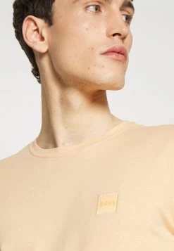 BOSS TALES - Camiseta Básica - Light Pastel Orange, Hombre -Outlet BOSS Tienda 67da2d16c2d1418ebd90f8163deb3634