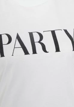 BOSS ESLOGA - Camiseta Estampada - White, Mujer -Outlet BOSS Tienda 693dd4ecaa034b34a2eeff609438dc9d