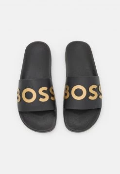 BOSS BAY IT SLID UNISEX - Chanclas De Baño - Black/gold, Unisexo 9 BOSS BAY IT SLID UNISEX - Chanclas De Baño - Black/gold, Unisexo -Outlet BOSS Tienda 694f8f37ee1f4decb4a7fbdb4d4fcb00
