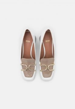 BOSS ADDISON CHUNKY - Tacones - White, Mujer -Outlet BOSS Tienda 69f7ccba9e76499b879b472f0855fe57