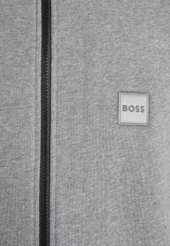 BOSS ZESTART - Sudadera Con Cremallera - Light/pastel Grey, Hombre -Outlet BOSS Tienda 6a59c3eec04b432b9260ab2bc1cb9f67