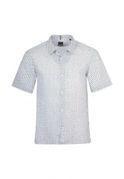 BOSS Camisa - White, Hombre