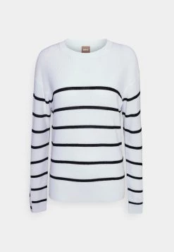 BOSS FITTINA - Jersey De Punto - White/black, Mujer 10 BOSS FITTINA - Jersey De Punto - White/black, Mujer -Outlet BOSS Tienda 6b019fd6c6eb416a8ec47936465ee17a