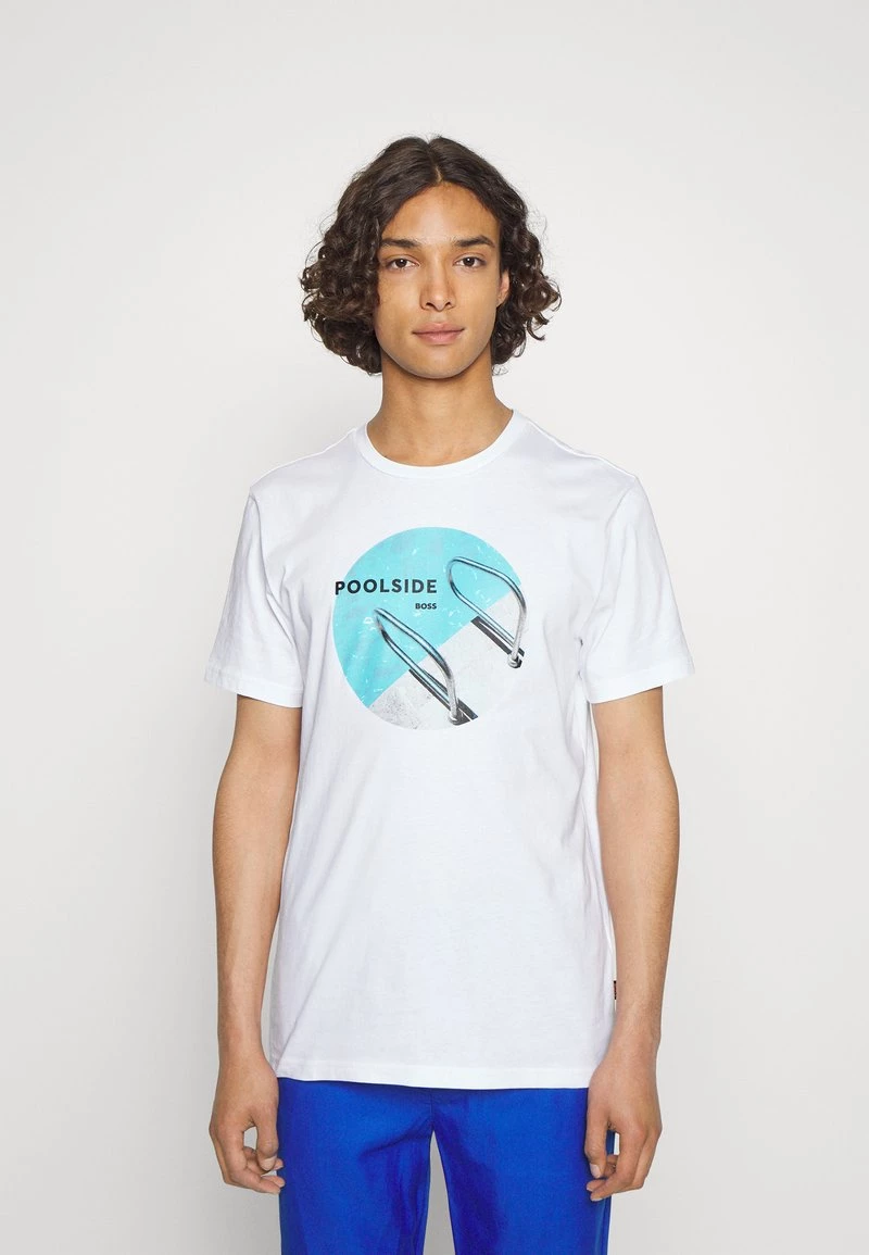 BOSS THINKING - Camiseta Estampada - Natural, Hombre 1 BOSS THINKING - Camiseta Estampada - Natural, Hombre