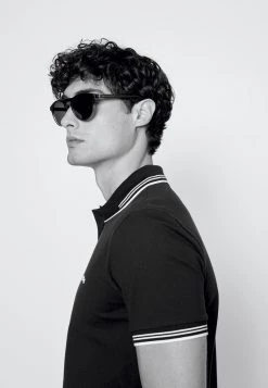 BOSS PAUL CURVED - Polo - Black, Hombre -Outlet BOSS Tienda 6c3888cc2e2145979218f2a1a3600f11