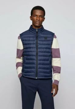 BOSS Chaleco - Dark Blue, Hombre