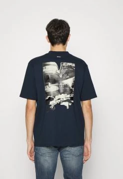 BOSS TOUCHÉ - Camiseta Estampada - Dark Blue, Hombre -Outlet BOSS Tienda 6e9a121944144f20b6bf50e7d5c31ba1